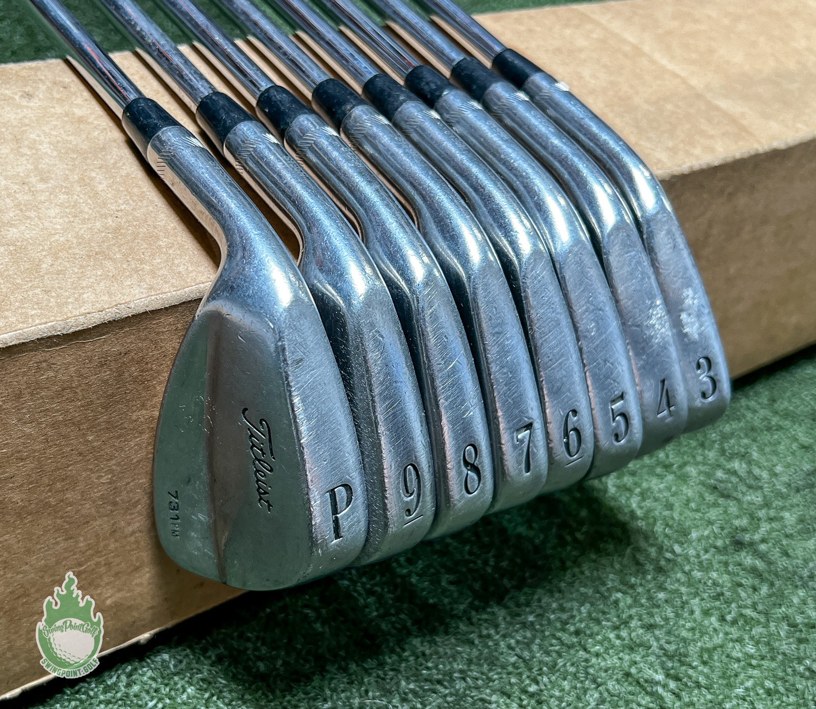 Left Handed Titleist 731PM CB/MB Forged Irons 4-PW S300 Stiff Flex