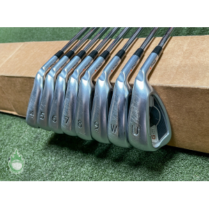Used Ping Orange Dot G400 Irons 4-PW/UW Modus3 Tour 105g Stiff Steel Golf Set