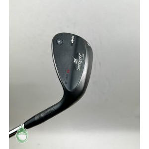 RH Titleist Vokey SM6 M Grind Jet Black Wedge 56*-08 Wedge Flex Steel Golf Club