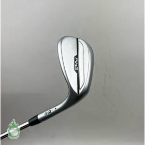 Used RH Ping Black Dot S159 Wedge 58-10* S Grind Wedge Flex Steel Golf Club