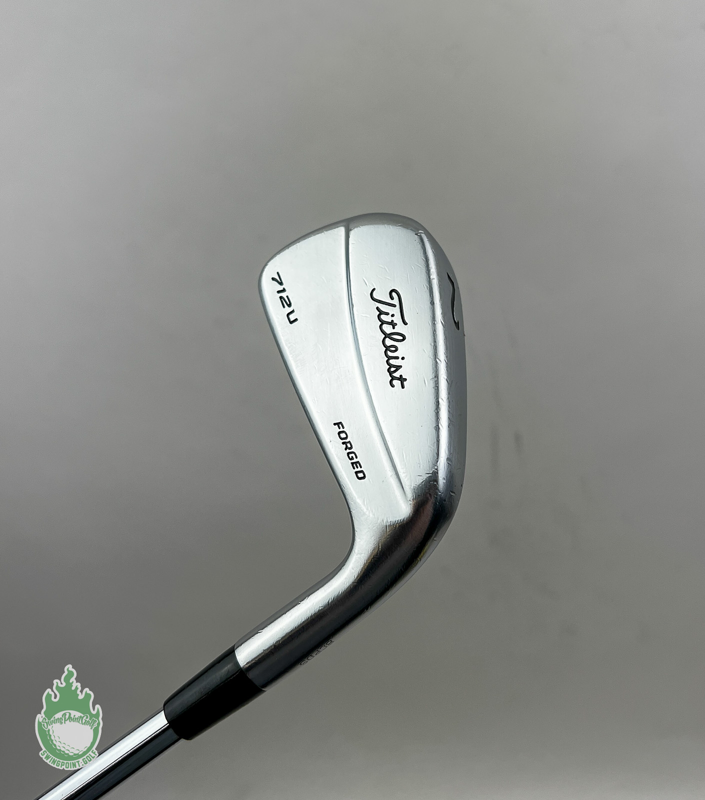 Used RH Titleist 712U Forged 2 Driving Iron Steelfiber Extra Stiff