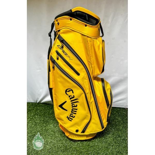 Callaway ORG 14 Way Golf Cart Carry Bag Yellow/Black Las Vegas