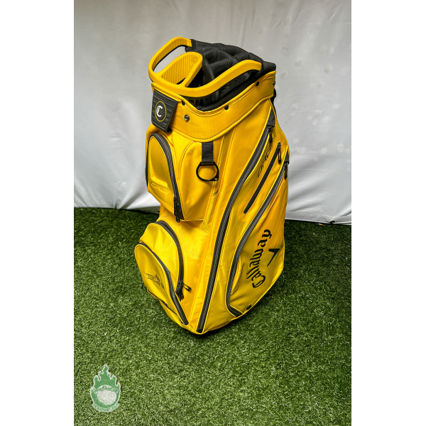 Callaway ORG 14 Way Golf Cart Carry Bag Yellow/Black Las Vegas