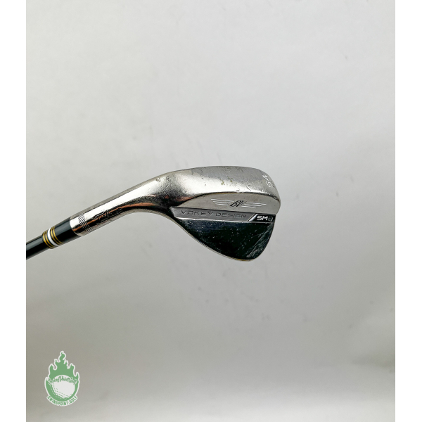 LH Titleist Vokey SM8 F Grind Chrome Wedge 54*-14 S400 Stiff Steel