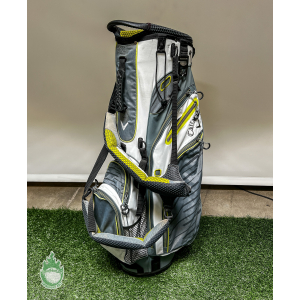 Callaway Hyper Lite 5 Stand/Carry Golf Stand Bag Lime Green/White/Grey