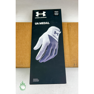 New Under Armour UA Medal Men's Left Cadet Medium Large Golf Glove
