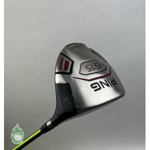 Used Right Handed Ping G15 Driver 9* NV 65g Stiff Flex Graphite Golf Club