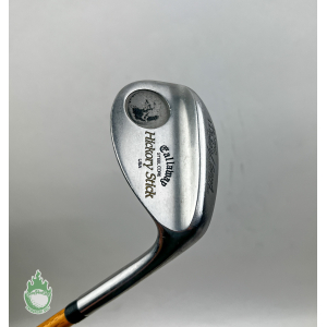 Used Right Handed Callaway Hickory Stick 56* Wedge Hickory Shaft Golf Club