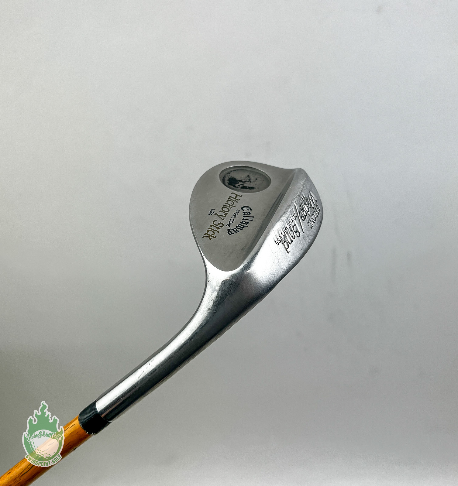 Used Right Handed Callaway Hickory Stick 56* Wedge Hickory Shaft