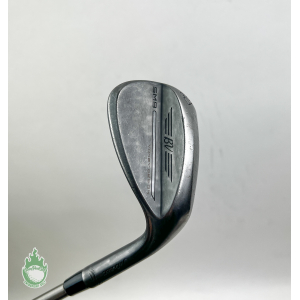 Used RH Titleist Vokey SM9 D Grind Jet Black Wedge 60*-12 Regular Flex Graphite