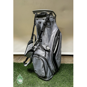 Used Callaway Fairway 14-Way Black Golf Stand Bag 14 Dividers/ 7 Pockets