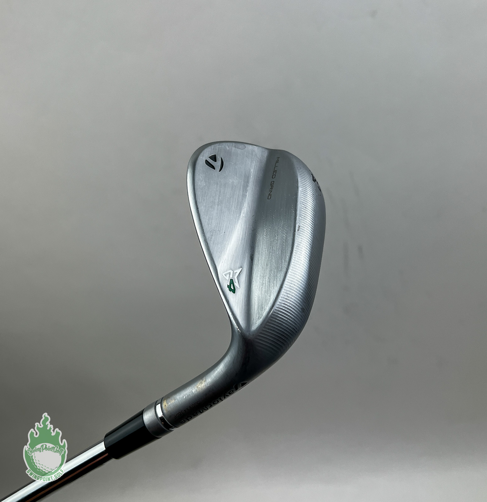 RH TaylorMade Milled Grind 4 SB Wedge 54*-11 X Stiff Flex Steel