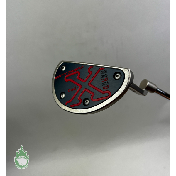 Used Right Handed Titleist Scotty Cameron Red X X5 Putter 35