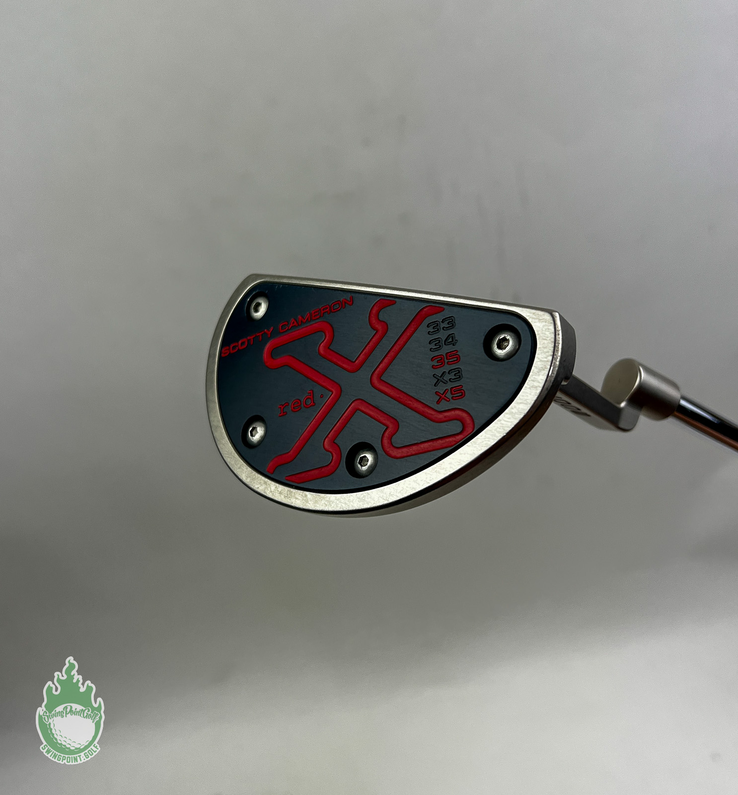 Used Right Handed Titleist Scotty Cameron Red X X5 Putter 35