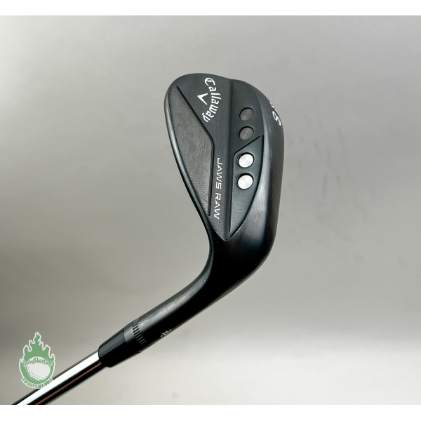 RH Black Callaway Jaws Raw S Grind Wedge 60*-10 115g Wedge Steel