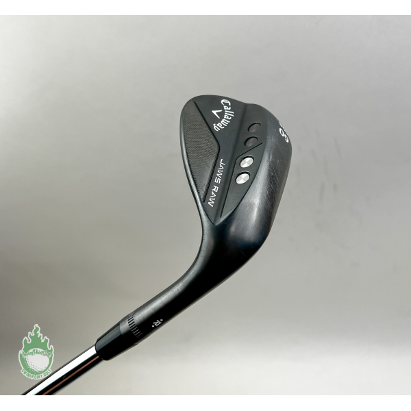 RH Black Callaway Jaws Raw S Grind Wedge 60*-10 115g Wedge Steel