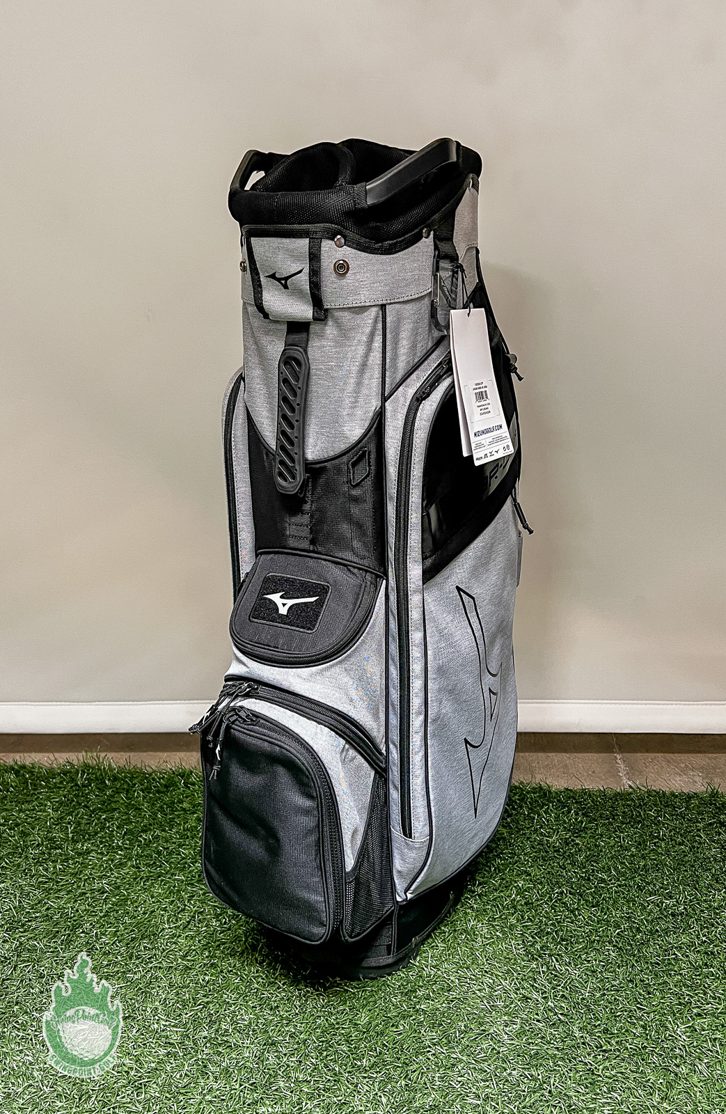 New Mizuno BR-D3c 7-Way Stand Golf Bag Black/Gray With Tags and