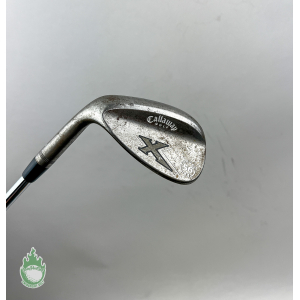 Used Left Handed Callaway X Forged 56-14* Wedge Flex Steel Golf Club