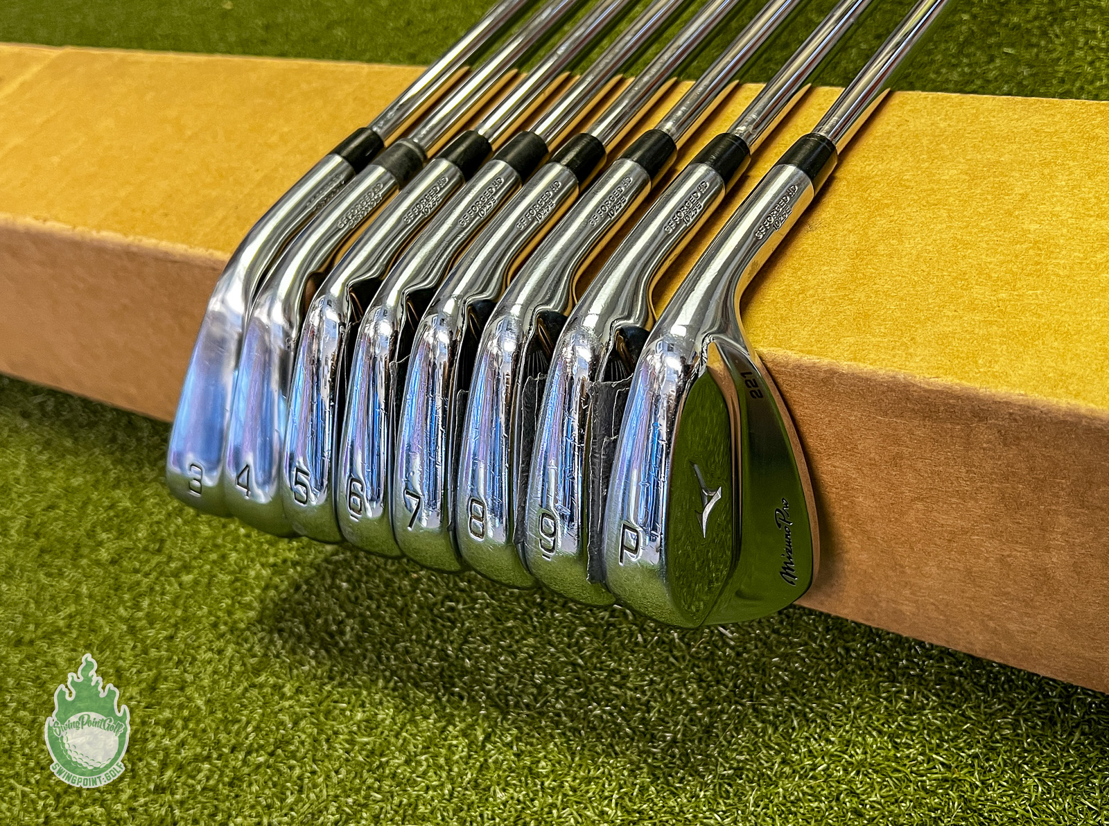Used Mizuno Pro 221/223/225 Forged Irons 3-PW USA X100 X-Stiff