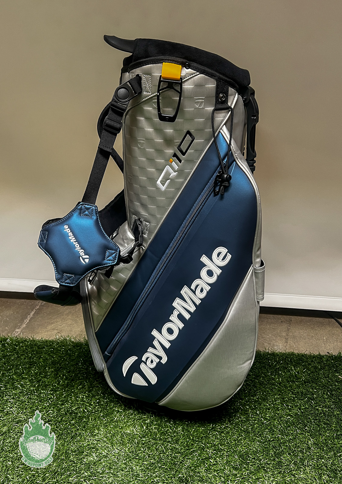 TaylorMade qi10 キャディバック TaylorMade Mens Qi10 Tour Stand Bag 2024 - N2644801 - Navy