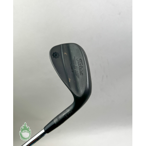 Used Titleist Vokey SM7 Jet Black F Grind Wedge 46*-10 X-Stiff Flex Steel Golf