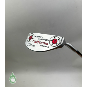 Used RH Titleist Scotty Cameron California Del Mar 35" Putter Steel Golf Club