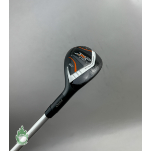 Used RH Callaway X2 Hot Pro Hybrid 20* X Caliber Senior Flex Graphite Golf Club