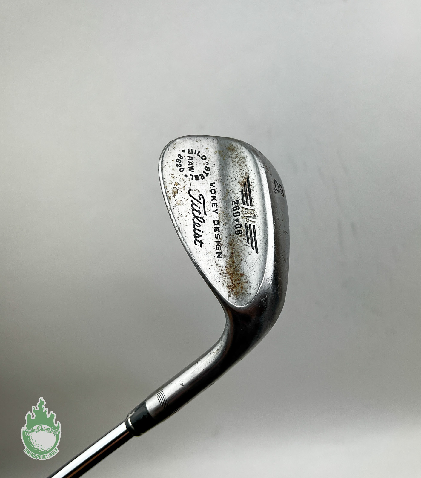Titleist Vokey Design Mild Steel Raw 260-06 Wedge 60* Wedge Steel
