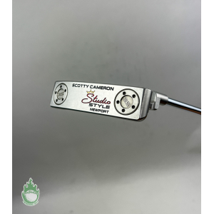 Used 2025 Titleist Scotty Cameron Studio Style Newport 33" Putter Steel Golf