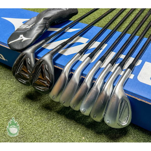 Used Mizuno JPX 925 Hot Metal HL Combo Irons 4H 5H 6-PW/GW Senior