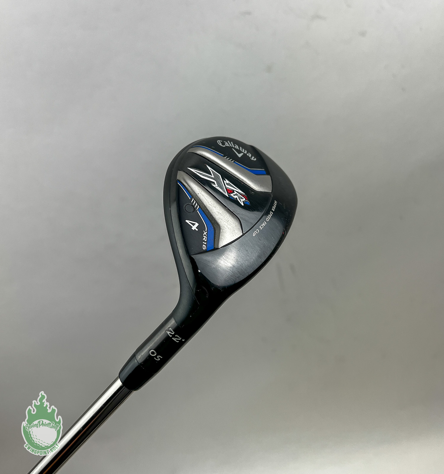 Used RH Callaway XR16 OS 4 Hybrid 22* recoil 460 Regular