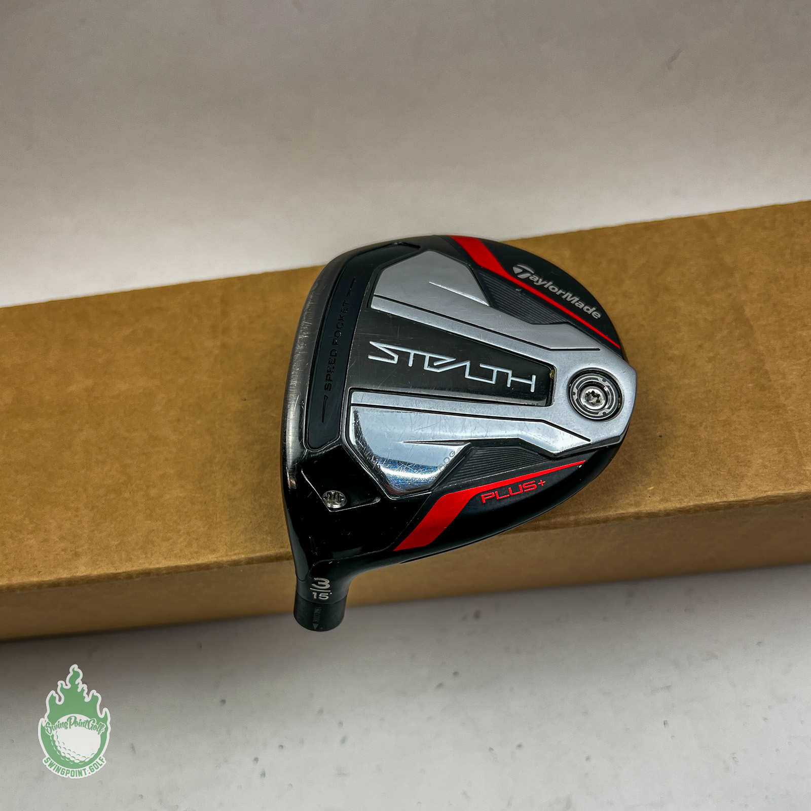 Used LH Tour Issue TaylorMade Stealth Plus Fairway 3 Wood HEAD