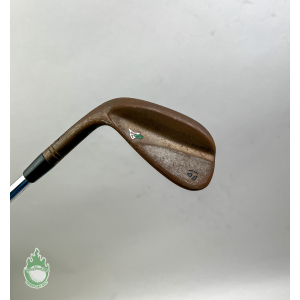 LH Tour Issue TaylorMade Milled Grind 4 SB Wedge 54*-11 S400 Stiff Steel Golf
