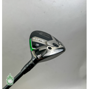Used Callaway ELYTE Triple Diamond 3 Wood 15* 1K 75g Stiff Graphite Golf Club
