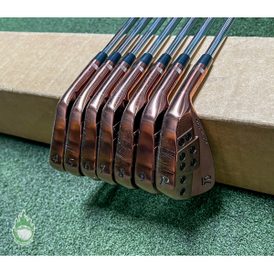 Used Sub 70 649 TR Tour Forged Irons 4-PW KBS 130g X-Stiff Flex Steel Club Set