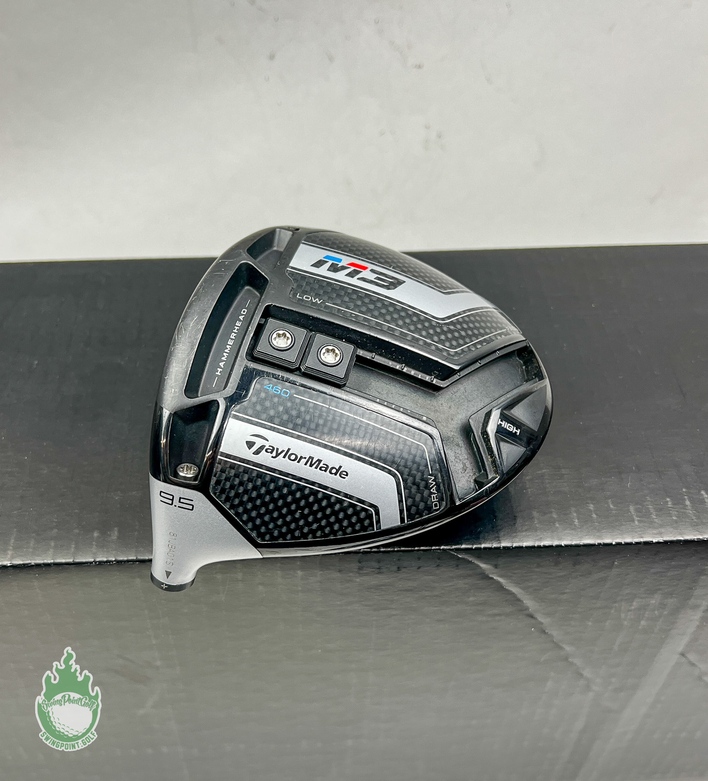 Used Left Handed Tour Issue TaylorMade M3 460 Driver 9.5* HEAD