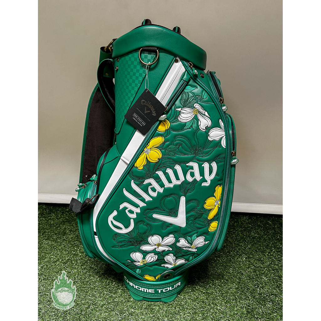 NEW Callaway 2025 April Major Tour Staff Bag 6-Dividers Rainhood ...
