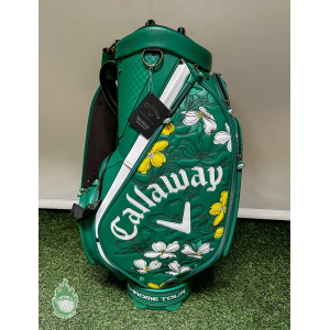NEW Callaway 2025 April Major Tour Staff Bag 6-Dividers Rainhood