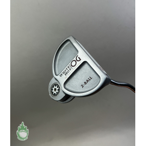 Used RH Odyssey White Hot OG 2-Ball 34" Putter Stroke Lab Shaft Golf Club