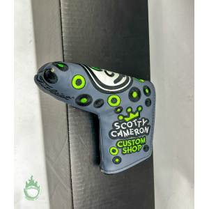 Used Scotty Cameron Custom Shop Green Jackpot Johnny Blade Putter Headcover