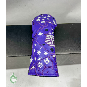 Used Bettinardi Windy City Wizard T Hive Eyes Wood Cover Headcover RARE
