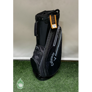 New 2023 Callaway CHEV 14 Way Golf Cart Carry Bag Black