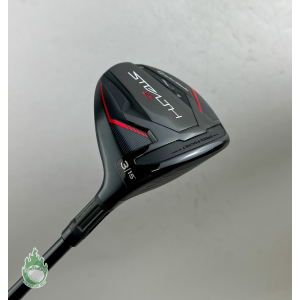 TaylorMade Stealth 2 Fairway 3 Wood 15* HZRDUS Extra Stiff Graphite Golf Club