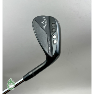 Used RH Callaway Jaws Raw Black S Grind Wedge 50*-10 115g Wedge Steel Golf Club