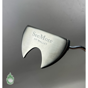 Used Right Handed SeeMore HT Mallet 34" Putter Steel Golf Club