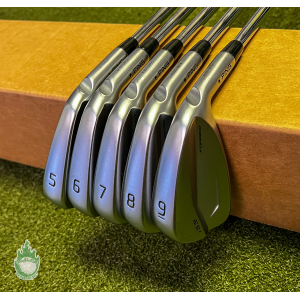 Used Ping Black Dot i59 Forged Irons 5-9 Tour 105g Extra Stiff Steel Golf Set