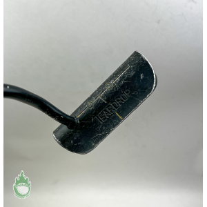 Used Right Handed TearDrop 34" All Black Putter Steel Golf Club