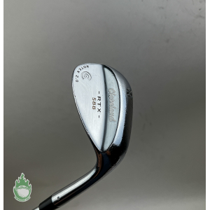 Used RH Cleveland RTX 588 Rotex 2.0 Wedge 62*-8* Wedge Flex Steel Golf Club