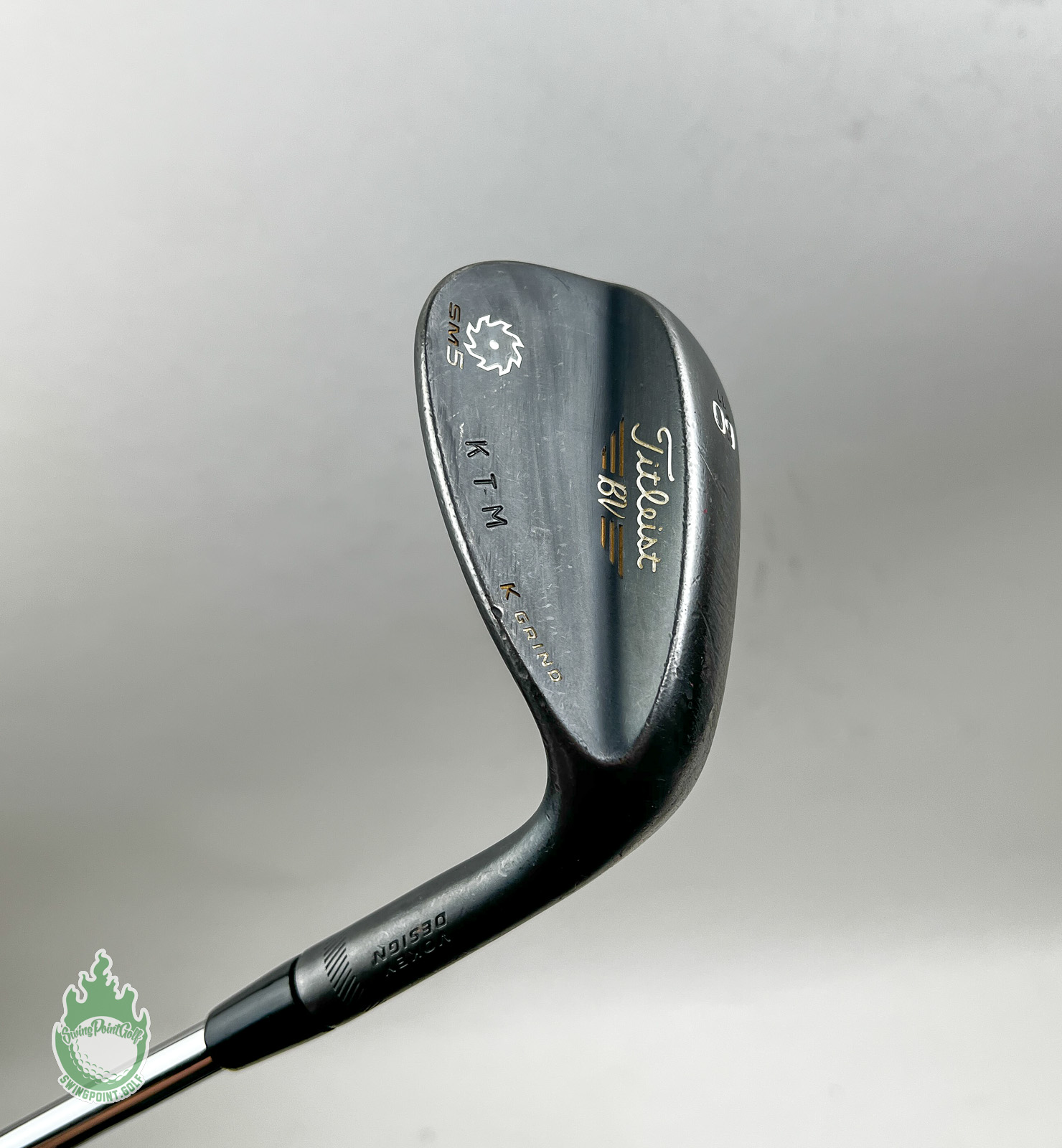 Used Titleist Vokey SM5 K Grind Steel Jet Black Wedge 60*-11 Wedge