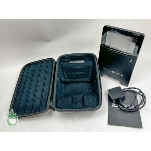 Used Full Swing Golf Launch Monitor Simulator Indoor/Outdoor Charger & Case
